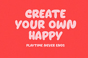 Giggle Drop Bubble Font, a Handwritten Font by Littlehand (Thumbnail 6 of 11)