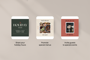 Canva Instagram Kit Holiday