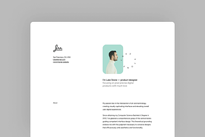 Klio - Resume Framer Template, a Websites & App Template by CocoBasicThemes