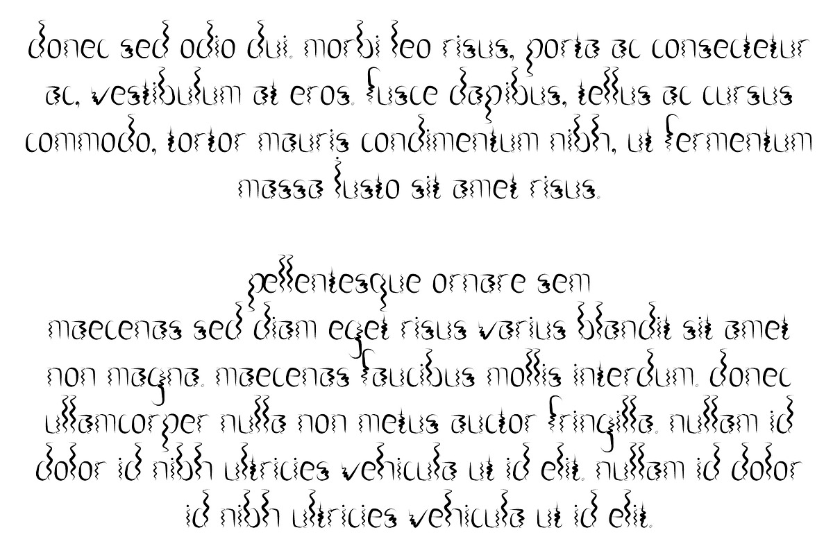 Font The Funky Squiggle Creative, a Script Font by PageLightStudios (Photo 3 of 4)