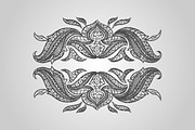 30 Henna/Mehndi Designs (Vector), an Object Graphic by BIOWORKZ (Thumbnail 3 of 4)