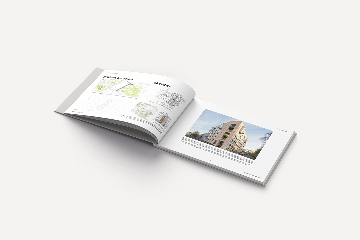 Professional Portfolio Template, a Brochure Template by yesitisprintable (Photo 6 of 10)