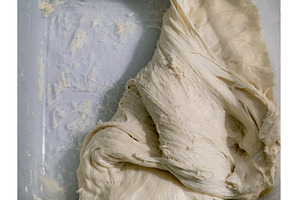 Fresh Yeast Dough Close Up, a Background Photo by Natasha Breen