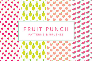 Fruit Punch Patterns & Brushes