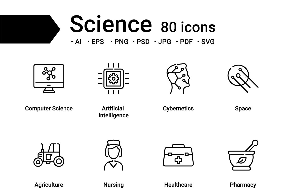 Science, an Icon by Color Cubes (Photo 10 of 10)