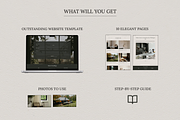 Real estate realtor website template, a Squarespace Template by Summer Nightingale Art (Thumbnail 9 of 10)