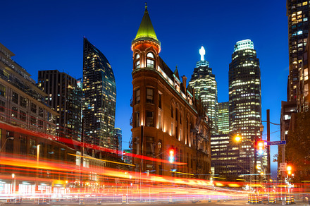 Gooderham building in Toronto, an Architecture Photo by Landscape and travel
