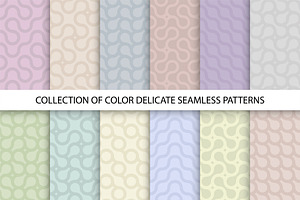 Color seamless delicate patterns, a Pattern Graphic by ExpressShop