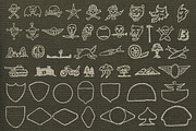 Neblat Stencil Font, a Handwritten Font by AROKA (Thumbnail 5 of 6)