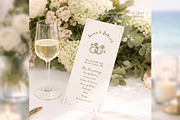 HandDrawn Wedding Program bd001, a Card Template by TyphoonStudio (Thumbnail 7 of 8)