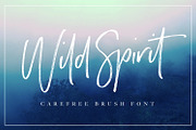 Wild Spirit Font, a Script Font by Sam Parrett (Thumbnail 1 of 8)