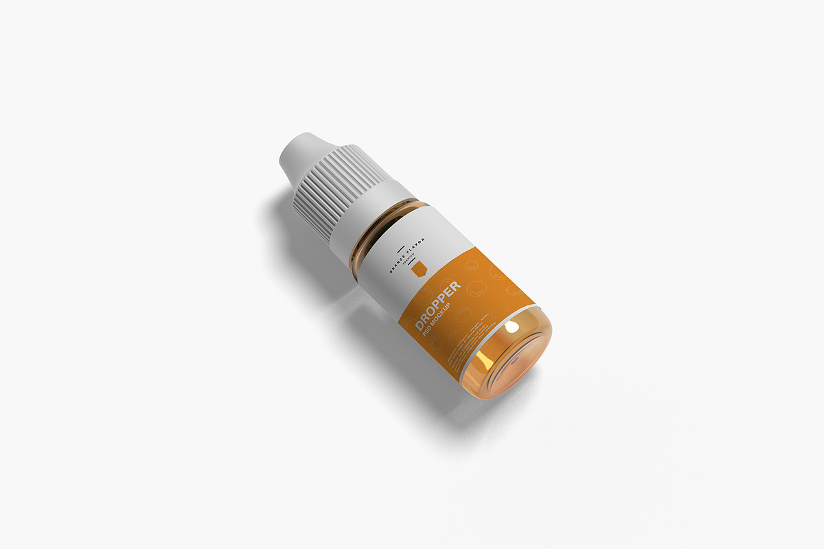 Dropper Bottle Mockup, a Cups & Container Mockup by zuhraabdullah (Photo 11 of 12)