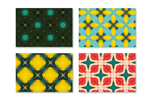 MARLIA Geometric Seamless Patterns.