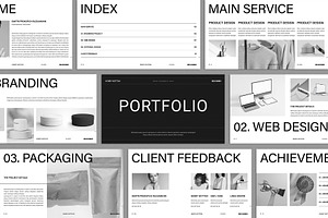 Portfolio Presentation Template, a Presentation Template by E-Type