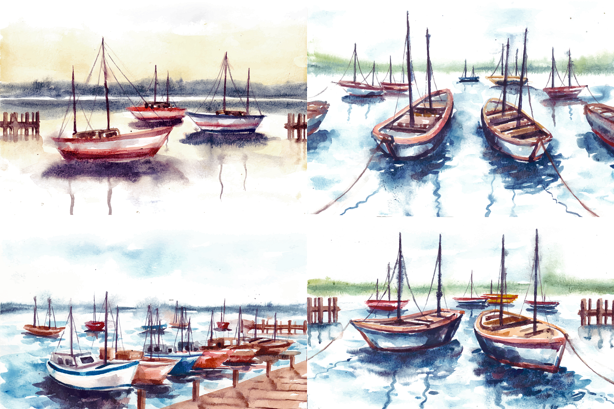 BUNDLE | Watercolor Backgrounds, a Texture Illustration by ArtbyHien (Photo 15 of 15)