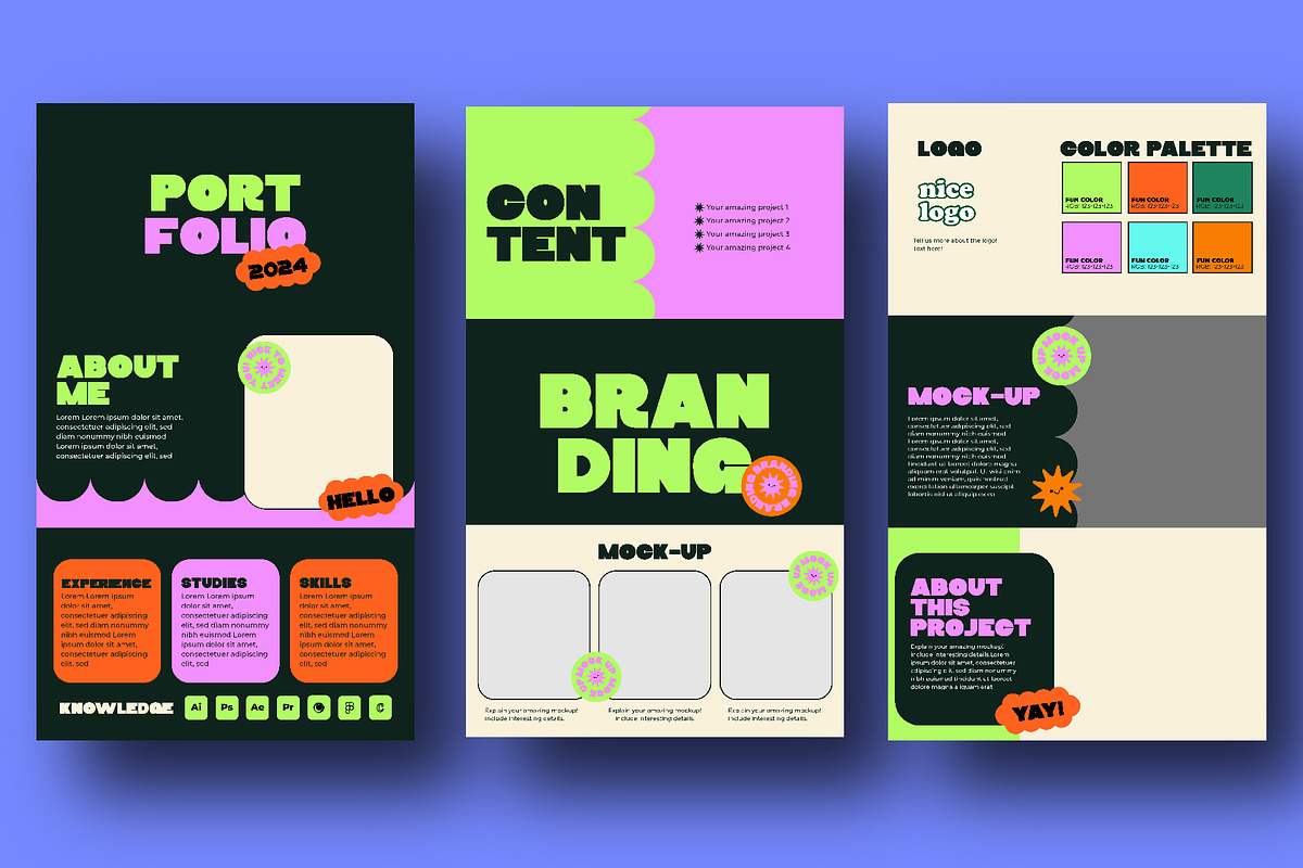 Bold Portfolio Template 1 - 2024, a Presentation Template by othersbyalex (Photo 2 of 10)