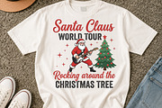 Retro Santa Claus design Png, a Seasonal Illustration by DreamCafeArt (Thumbnail 4 of 7)