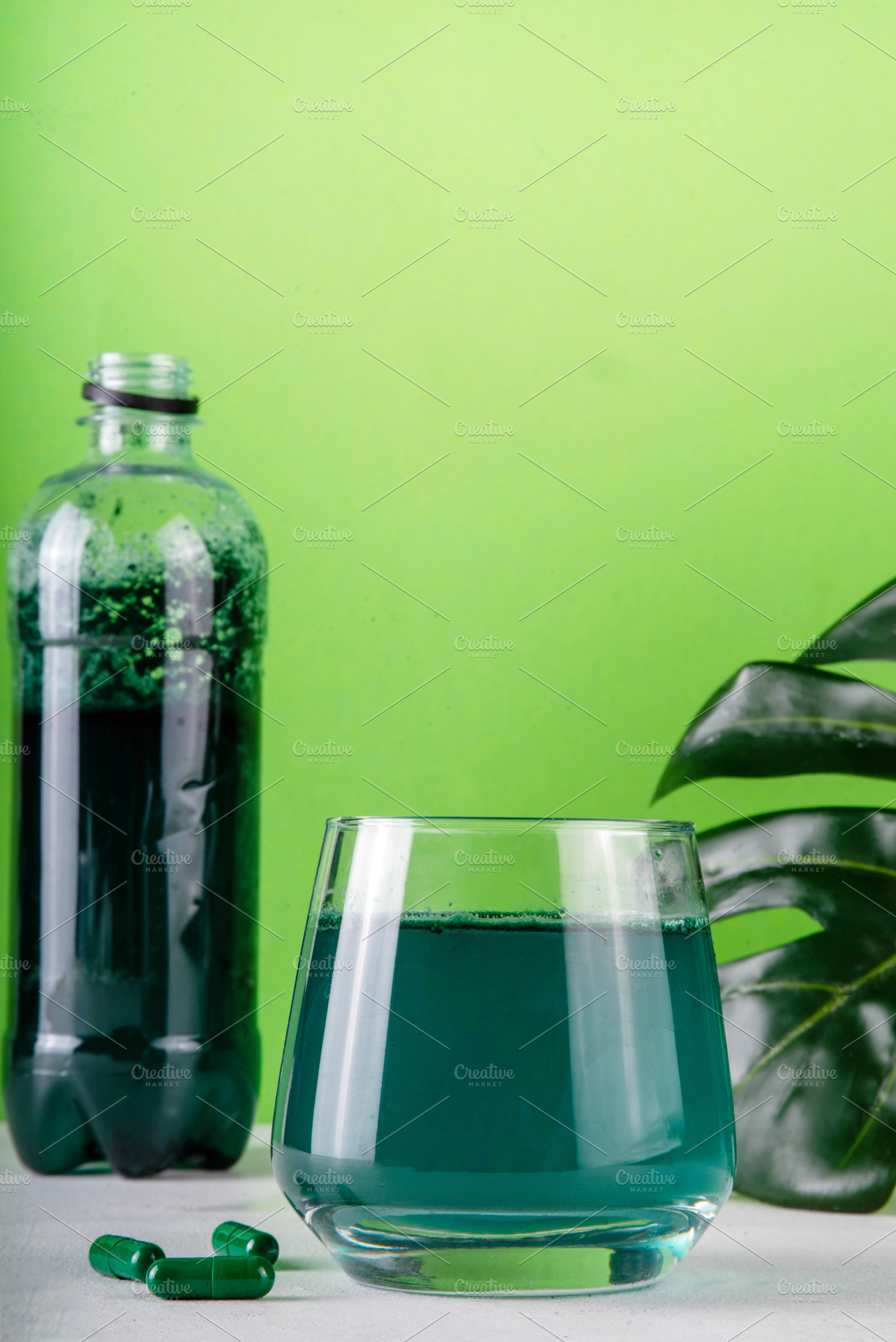 Liquid Chlorophyll Drink, a Photo by Rimma