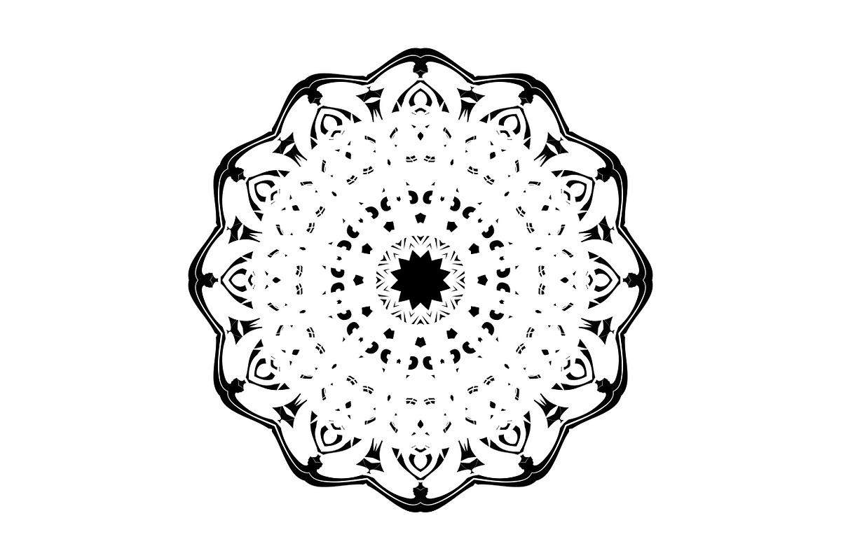 High Quality Mandala Clipart Bundle, a Decorative Illustration by NJ Himel (Photo 6 of 103)