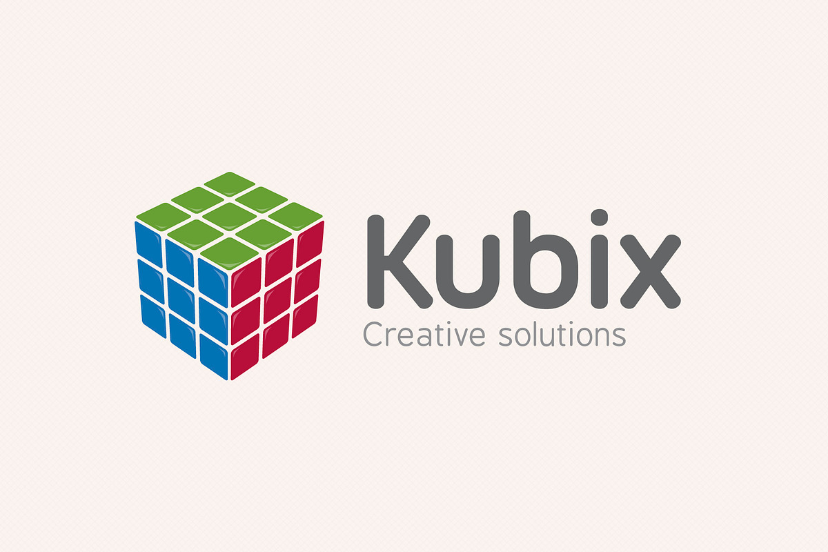 Kubix Logo, a Branding & Logo Template by Sargatal (Photo 2 of 5)