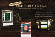 Bookstagram Dark Academia Template, a Social Media Template by PixelBloomClub (Thumbnail 7 of 8)