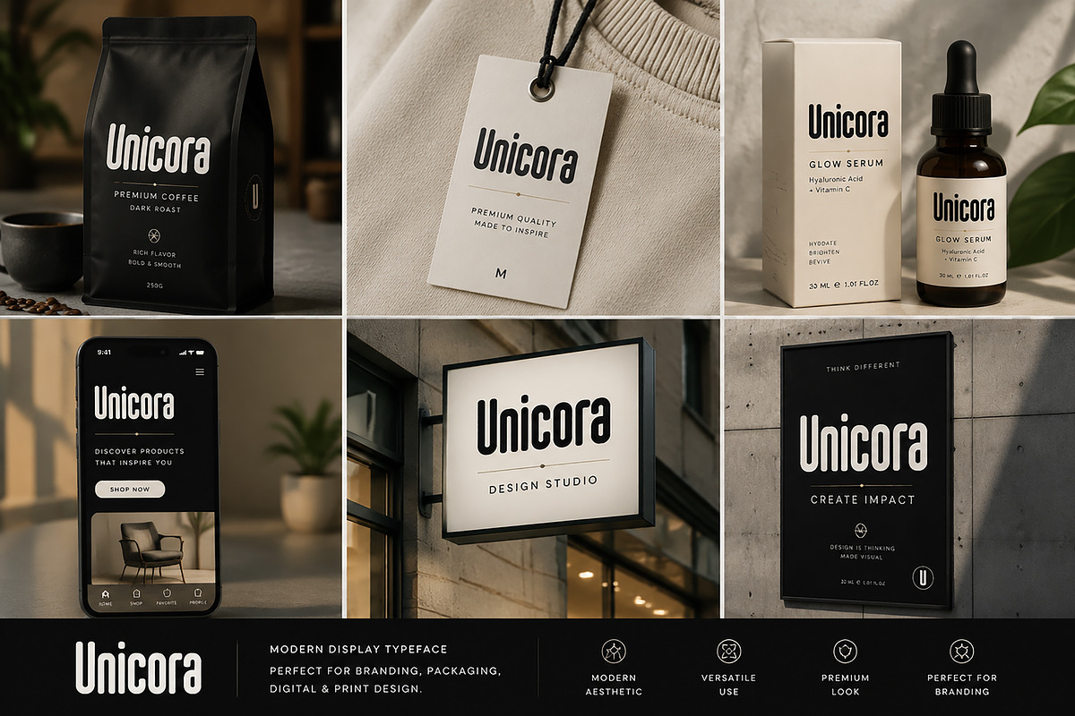 Unicora, a Serif Font by Wow Magic (Photo 4 of 4)