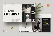 Brand Strategy Presentation, a Presentation Template by Dream-Lab (Thumbnail 1 of 9)