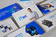Information Technology PowerPoint, a Presentation Template by Pixslides (Thumbnail 1 of 6)