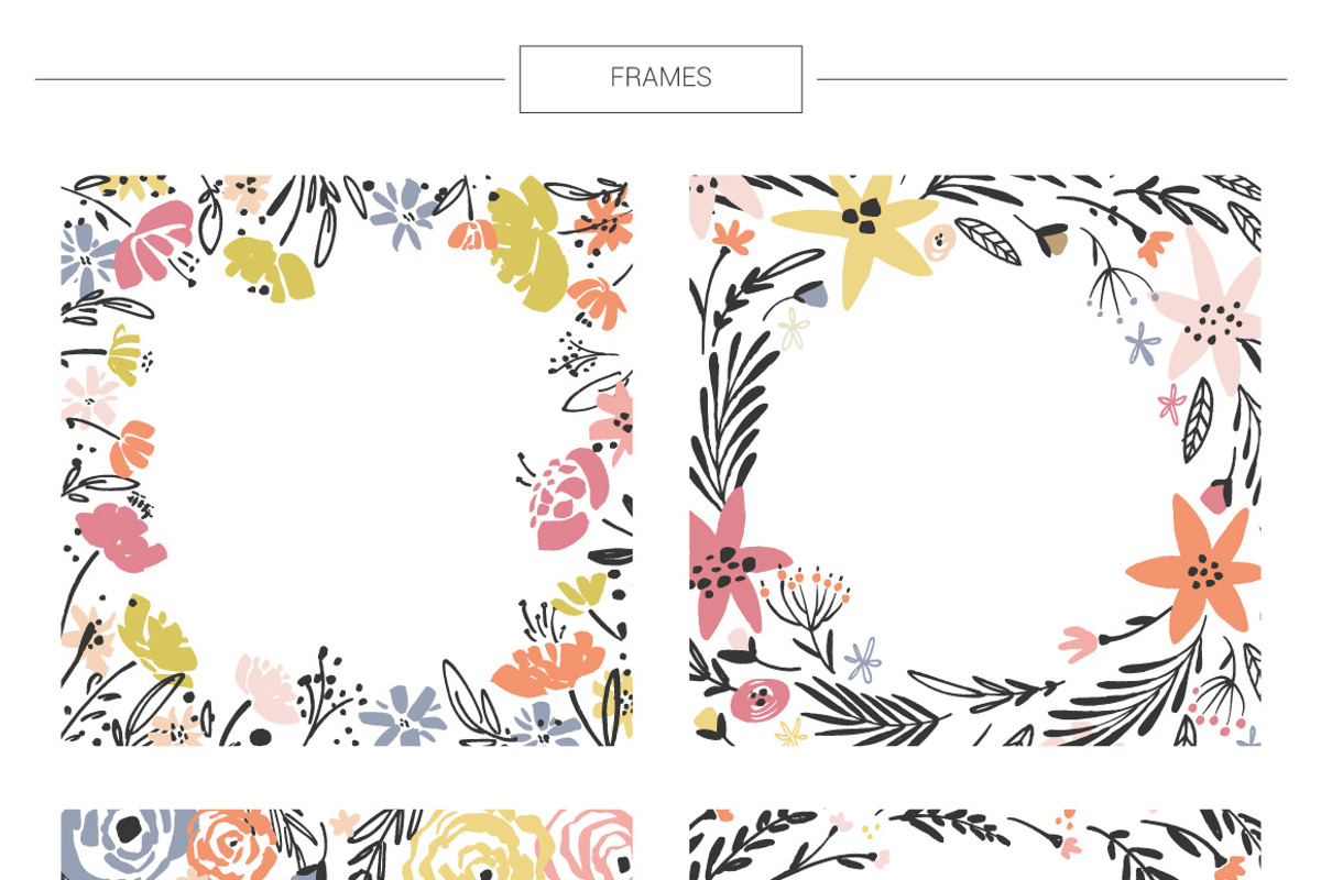 Floral bundle: 1267 elements, an Illustration by Favete Art (Photo 9 of 14)