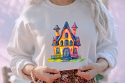 Cute Rainbow Halloween Clipart, an Illustration by designcity5 (Thumbnail 5 of 5)
