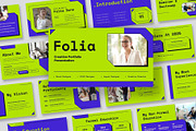 Creative Portfolio Keynote Templates, a Presentation Template by Fit-tee (Thumbnail 1 of 10)