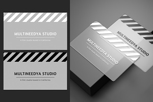 Transparent Business Card Mockups