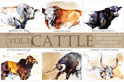 Cattle & Bulls Megabundle: 28 Breeds, an Animal Illustration by FineArt (Thumbnail 8 of 16)