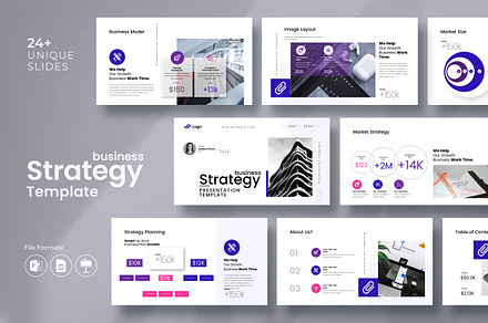 Business Strategy Presentation, a Presentation Template by Creative-Work