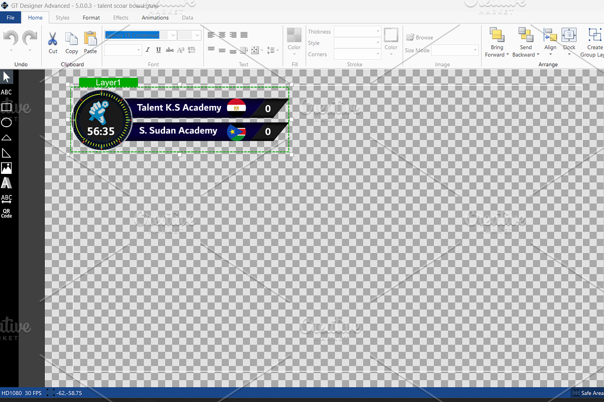 vMix Animated Overlays, a Templates & Theme by AmrHalawa (Photo 1 of 14)