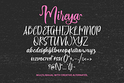 Mireya, a Script Font by Gatype (Thumbnail 5 of 10)