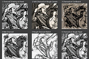 25 Master Class Charcoal Effects, an Action Add-On by Pencil Pixels (Thumbnail 9 of 16)
