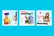 Education Learning Social Media Post, a Social Media Template by CreativeShaper (Thumbnail 3 of 3)