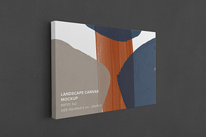 Landscape Canvas Ratio 3x2 Mockup 04