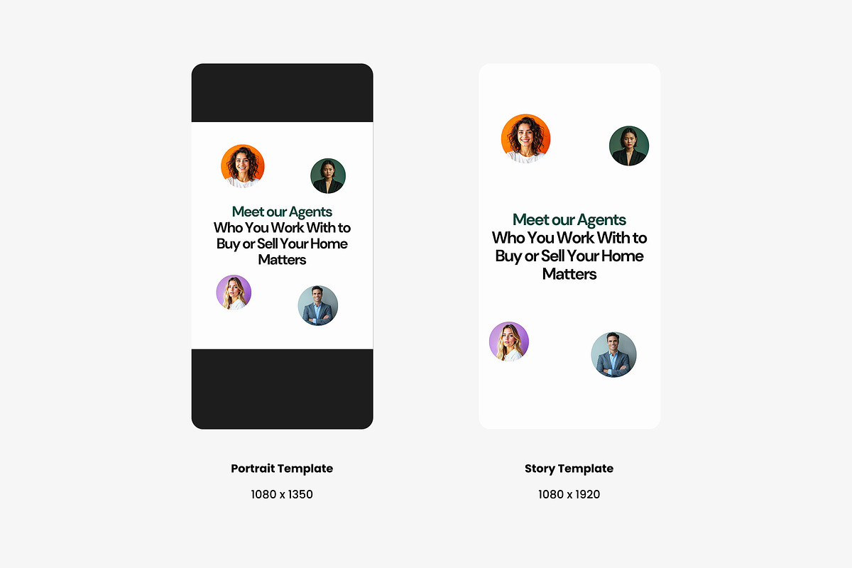 Modern Real Estate Social Media Kit, a Social Media Template by venuagency (Photo 3 of 5)