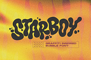 STARBOY Font, a Font by Cameron Humphries (Thumbnail 1 of 8)