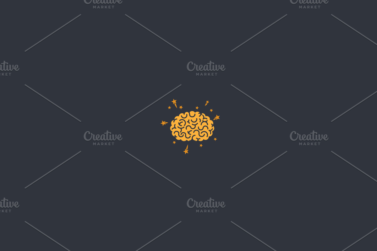 54 x Brain icons - Big set, an Icon by Beatriz Gascón (Photo 5 of 5)