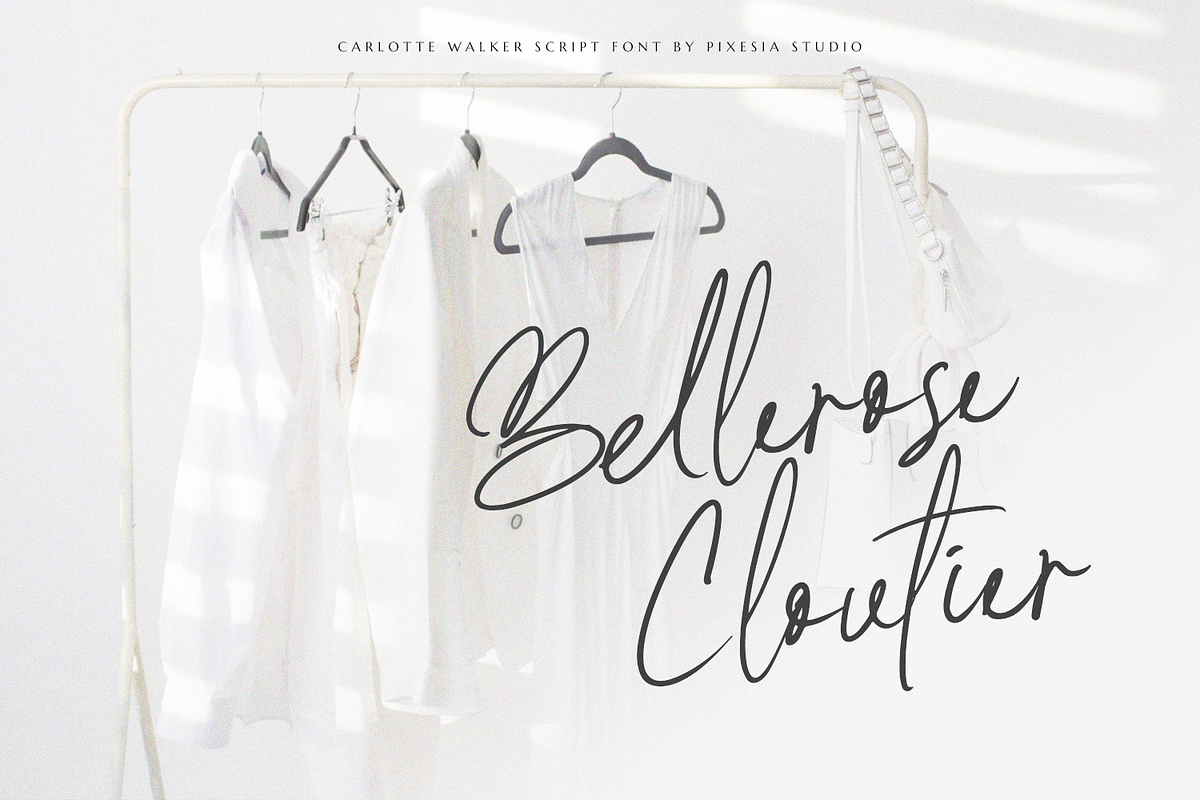 Carlotte Walker Script Business Font, a Handwritten Font by Pixesia Studio (Photo 8 of 10)