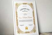 Certificate Word | PSD | AI, a Stationery Template by Curve Design (Thumbnail 3 of 3)