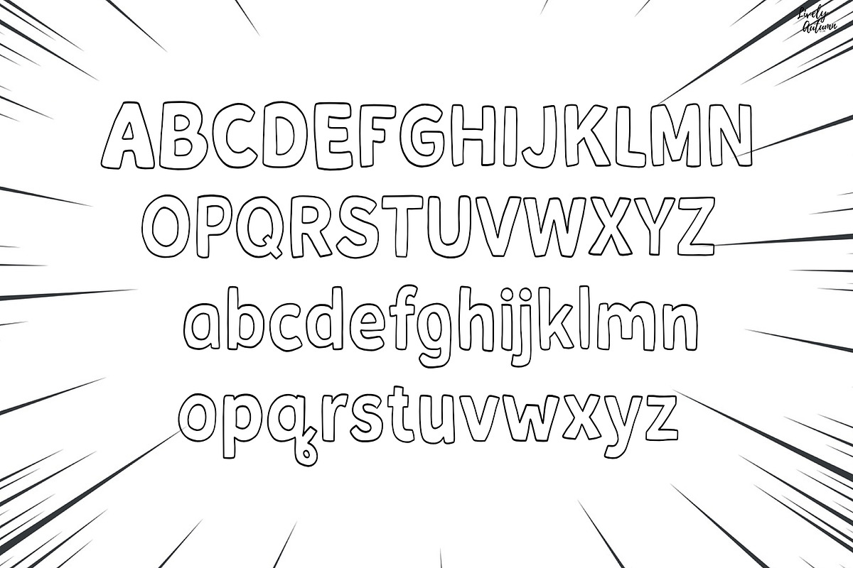 Cartoony | Handwritten Font, a Handwritten Font by LivelyAutumn11.11 (Photo 2 of 5)