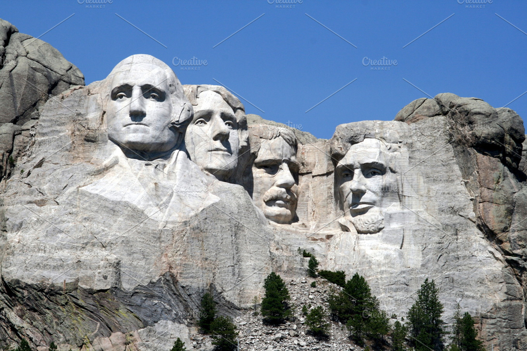 Mount rushmore featuring mount rushmore, rushmore, and south dakota, a Nature Photo by Lucky Girl Creative