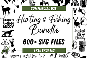 600+ Hunting & Fishing SVG Files, an Animal Illustration by palmettosvg (Thumbnail 1 of 2)