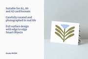 Double Card Mockup Bundle, a Print Template by Studio MVDM (Thumbnail 6 of 8)
