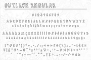 Hand Post 10 Fonts, a Script Font by Emdaduljs (Thumbnail 8 of 13)