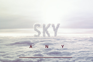 Sky / Cloud Letters